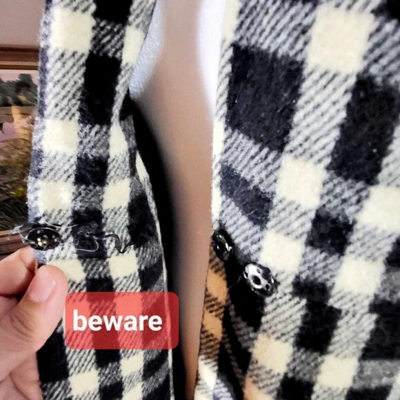 USED: Jane and Justin Sophisticated plde wool Size  S. - Picture 3 of 10